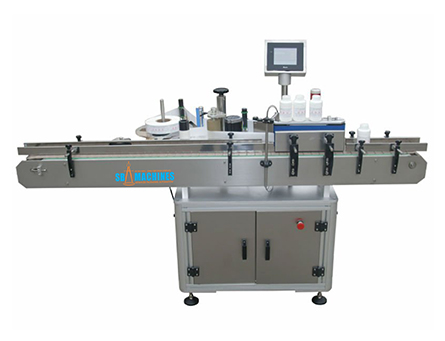 Automatic Servo Based Vertical Sticker Labelling Machine